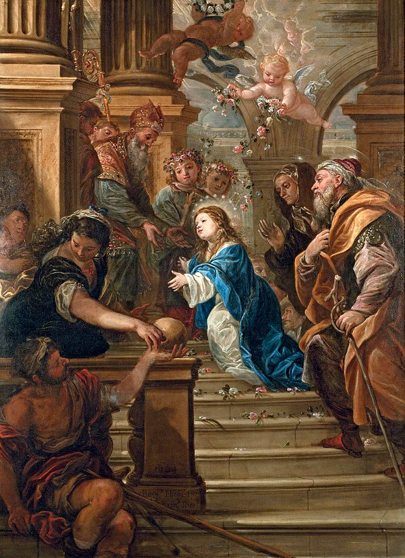 presentation of the virgin in the temple